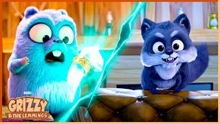 Were-Lemming | Grizzy & the Lemmings | 35' Compilation | 🐻🐹 Nostalgic Cartoon