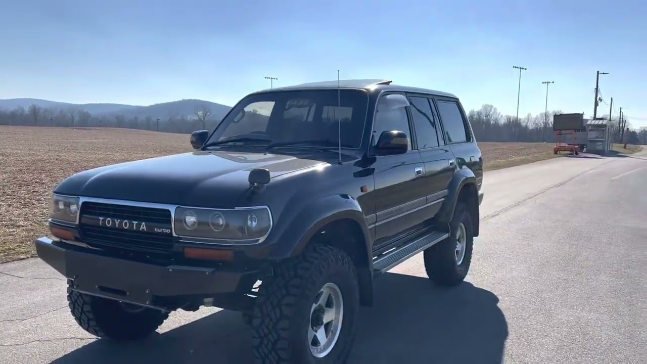 Absolute gem 1993 Toyota Land Cruiser imported from Japan to USA