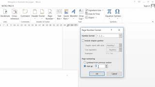 Processador de texto (Word): Paginação e orientação de páginas