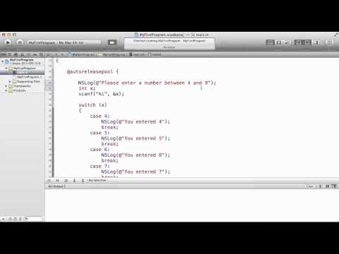Objective C Tutorials   25   Switch Statement