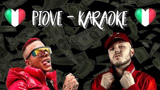 Lazza - PIOVE feat. Sfera Ebbasta [Karaoke]