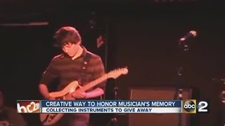 Columbia family collecting musical instruments to honor late son s memory