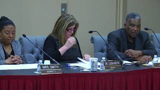 Montgomery County Board of Education special called meeting March 22, 2018