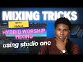 Hybrid Worship mixing :Elevate your Sundaysound!This a walkthrough of my hybridmixing in StudioOne.