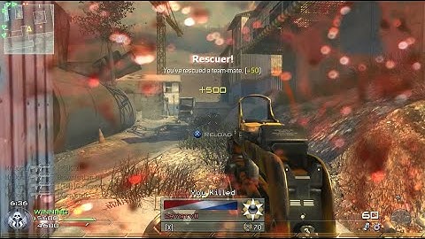 Classic MW2 Scrapyard TDM with Famas 38-10