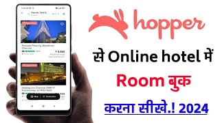Hopper app se online hotel mai room book kaise kare!! how to room booking online on hopper app!! screenshot 2