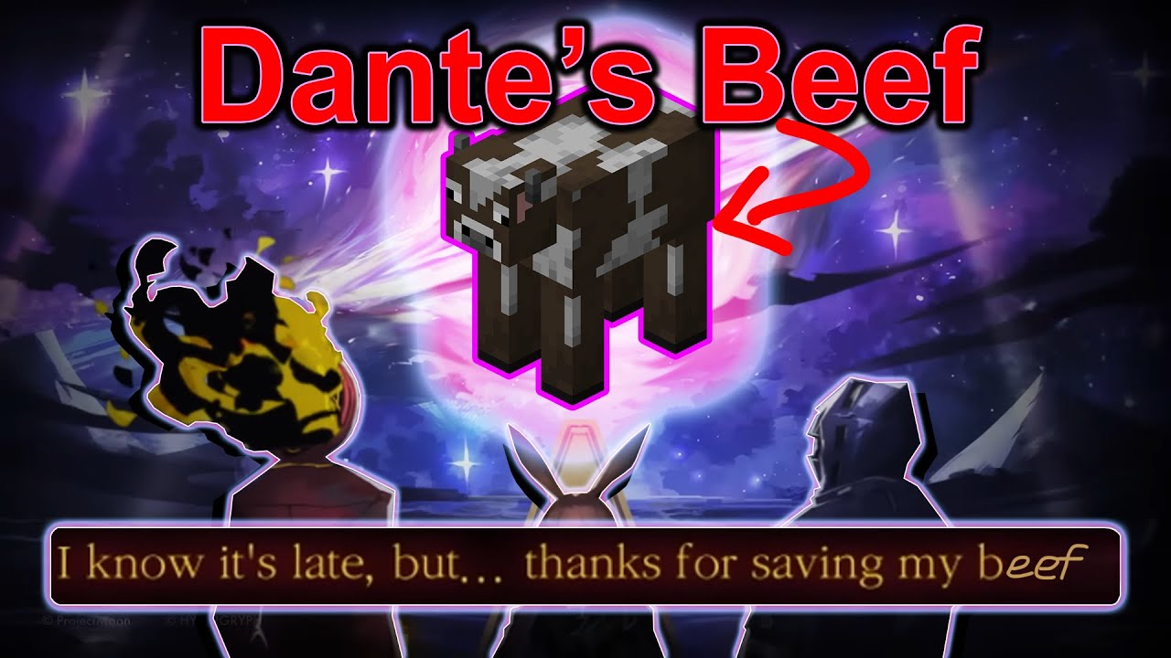Time to FIS-... no, save Dante's beef. Gotta save the beef.