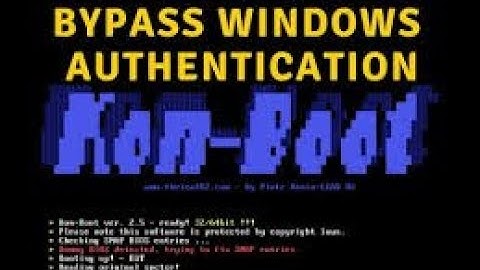 Forgot Windows password? Bypass it with KON-BOOT in 2 minutes