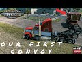 We Lead A Convoy ! | Update 1.49 | American Truck Simulator