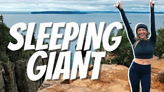 BEST HIKE IN ONTARIO?! | Top of the Giant Trail | Sleeping Giant Provincial Park Thunder Bay Ontario