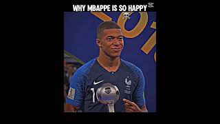 The reason Mbappé is Happy #shortfeed #youtubesearch #mbappe #reason #worldcup #France