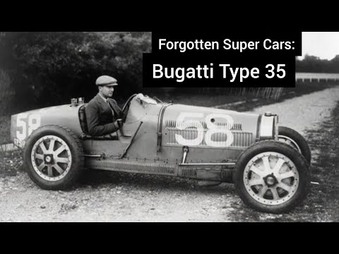 Forgotten Super Cars: Bugatti Type 35 (1924) - YouTube