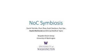Special Session A: NoC Symbiosis