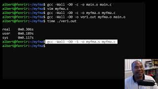 Computer Architecture: Optimizing FMA() with SIMD and loop unrolling
