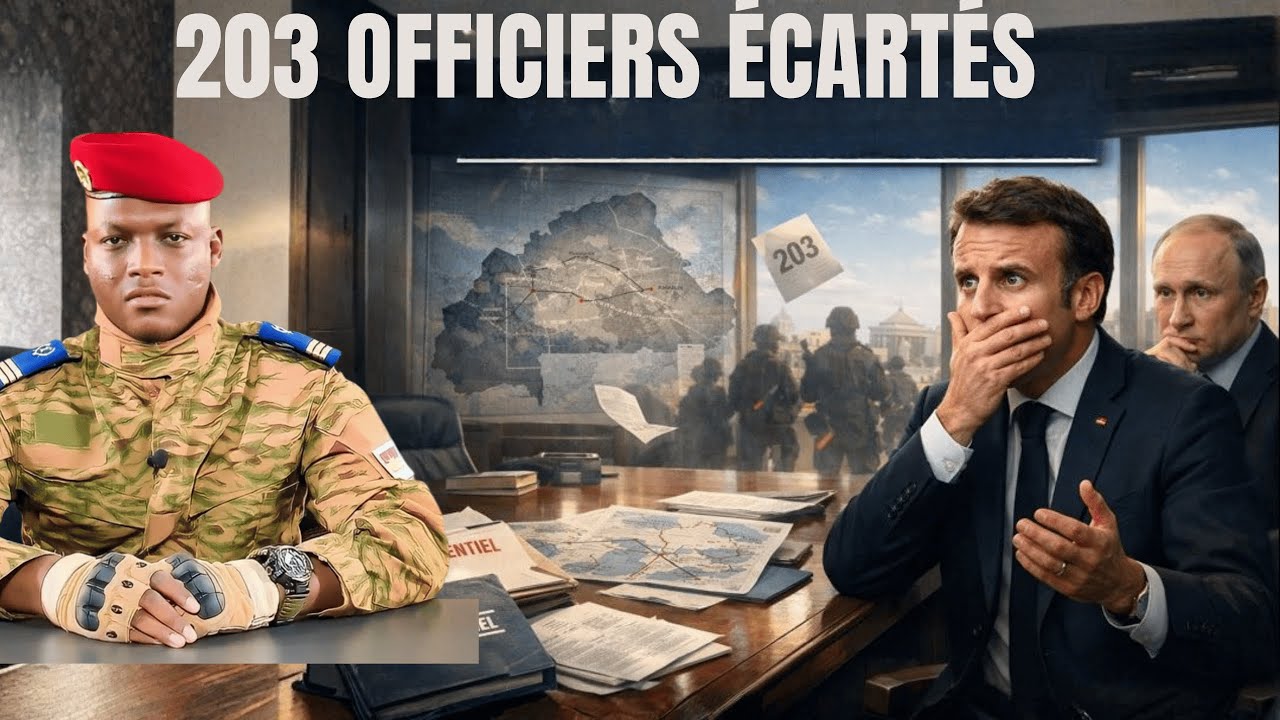 Ibrahim Traoré : 203 officiers écartés, la purge militaire qui choque la France
