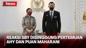 AHY-Puan Diisukan akan Bertemu, SBY: AHY Respons Positif Ajakan Bertemu Puan