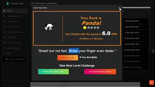 CPS TEST [ 5 SEC ] *OP