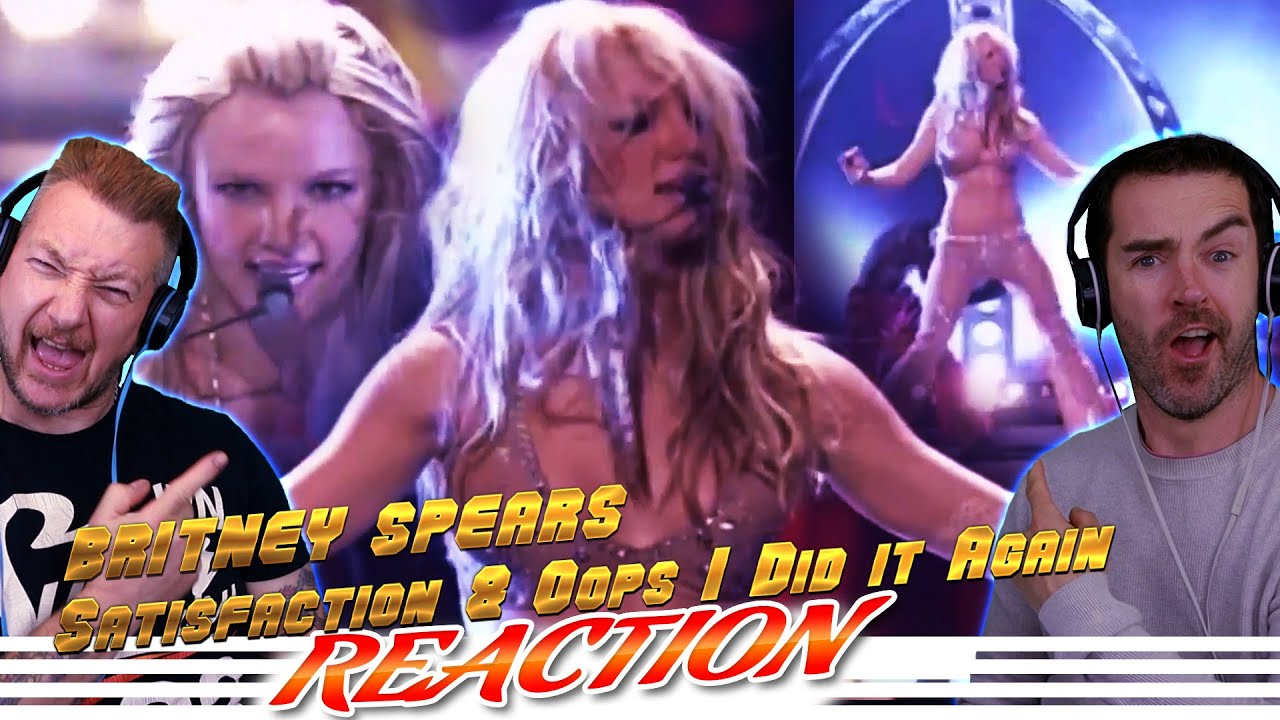 ''Satisfaction'' & ''Oops I Did it Again'' BRITNEY SPEARS Reaction - (Live VMA 2000)