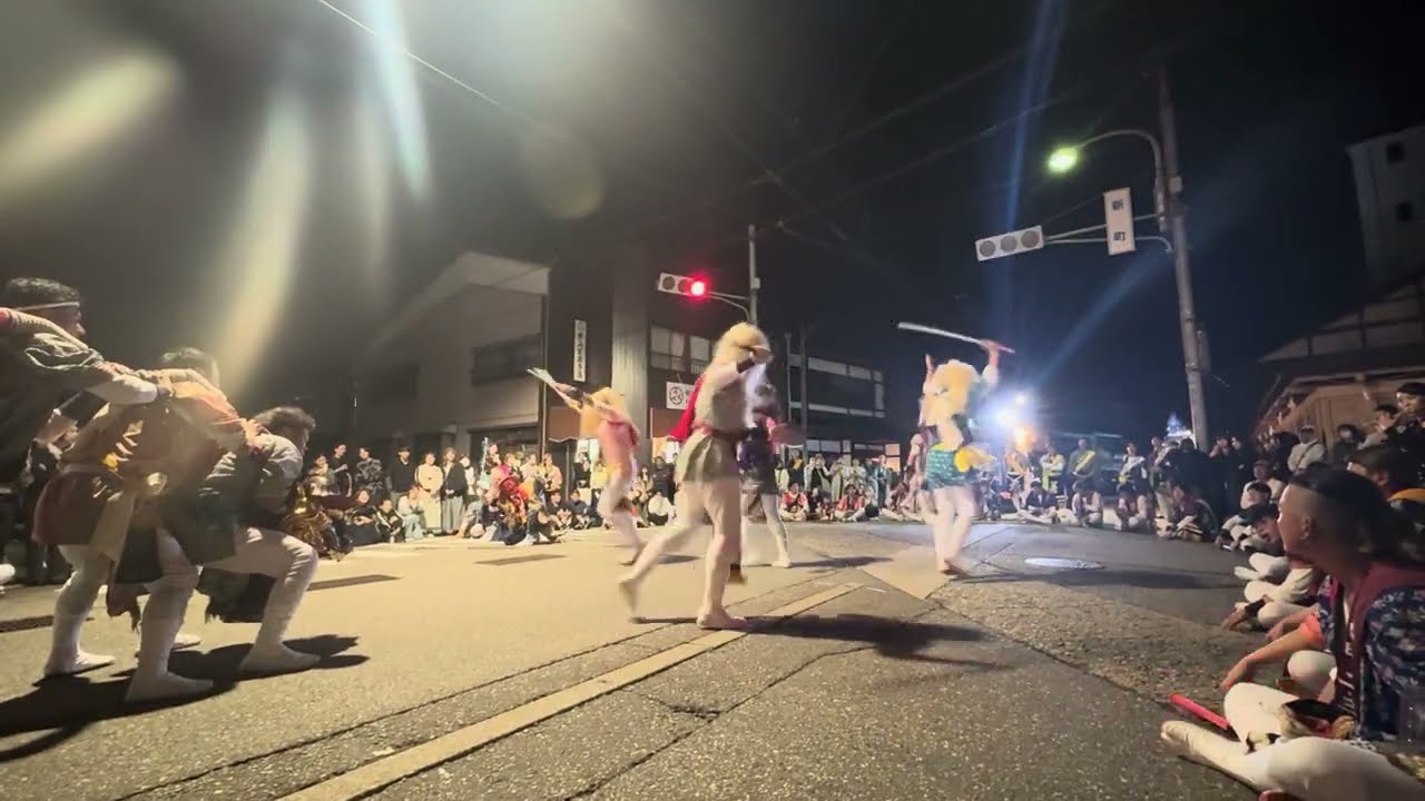 令和六年　ほうらい祭り　本町二三四丁目　新町交差点