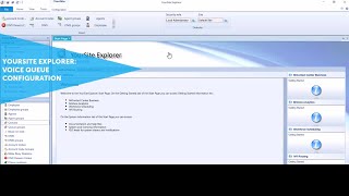 YourSite Explorer: Voice Queue Configuration: SIP: MiContact Center Business