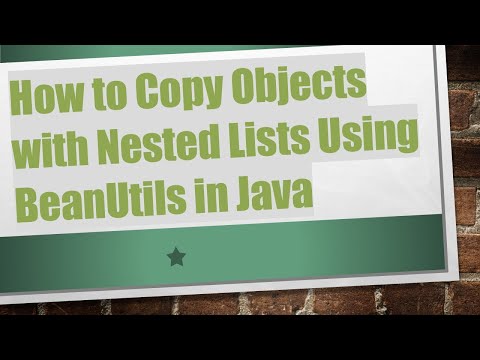 How to Copy Objects with Nested Lists Using BeanUtils in Java