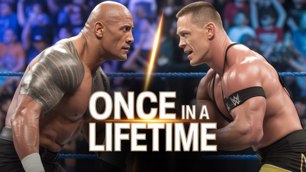 The Rock vs John Cena “Once in a Lifetime” match