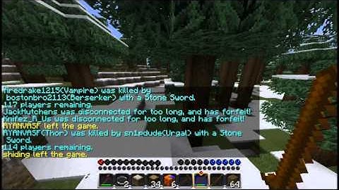 Minecraft Hunger Games #1 - Lumberjack