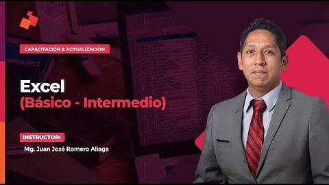 CLASE 01 EXCEL BÁSICO - INTERMEDIO 2024
