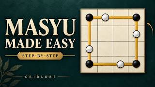 How to Play Masyu (Pearl Loop) | Beginner Tutorial | Gridlore