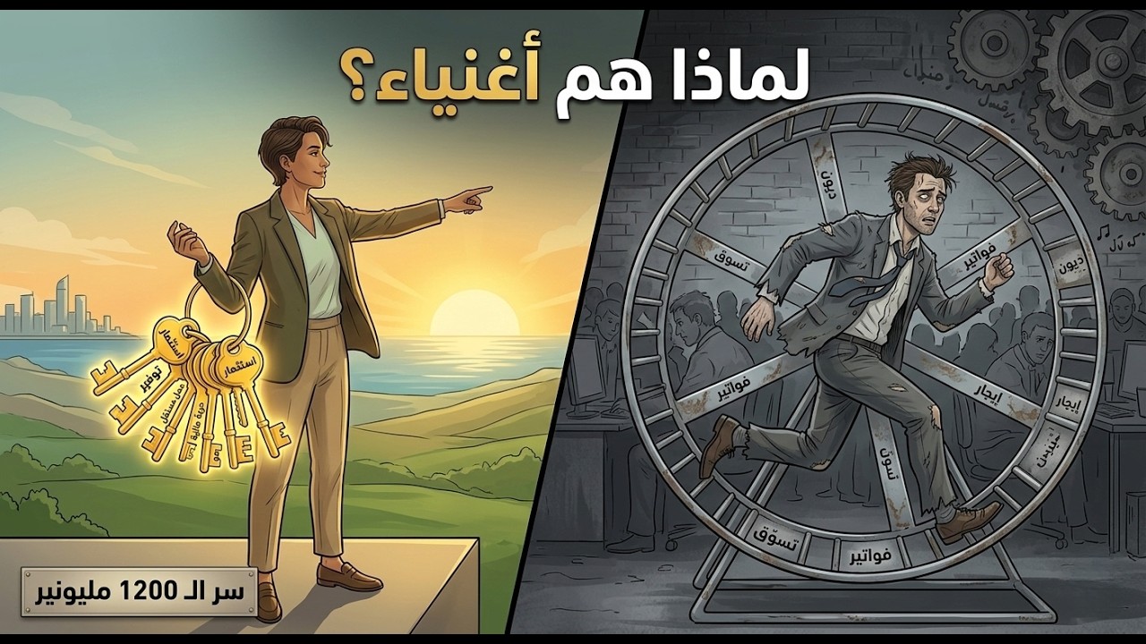 خلاصة دراسة على 1200 مليونير: كيف يفكر الأغنياء؟
