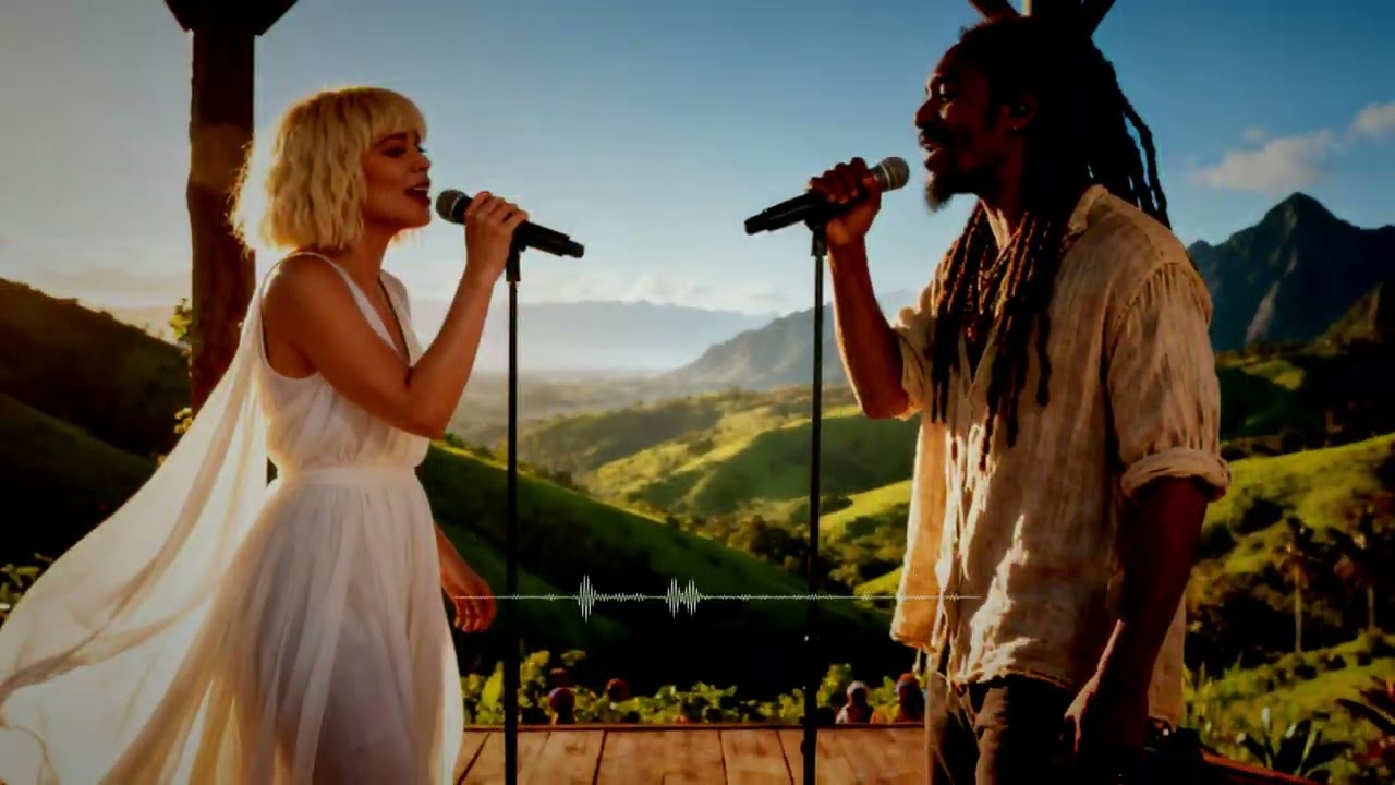 Sia x Damian Marley Style – Empty Tides | AI Cinematic Pop Reggae Video