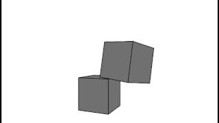 Falling cubes