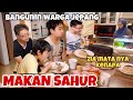 MAKAN SAHUR NYA WARGA JEPANG- PAPI MAKAN SAMBIL TIDUR- ZIA TIBA TIBA MATA NYA BENGKAK