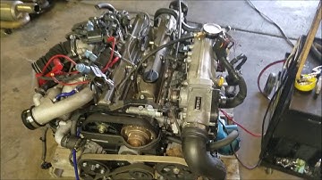 www.JDMEnginepa.com - JDM 2JZGTE Compression Test Video - Stock # 346