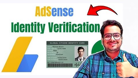 Google AdSense Identity Verification in 1 Minute | How to Verify Google AdSense Account in 2024