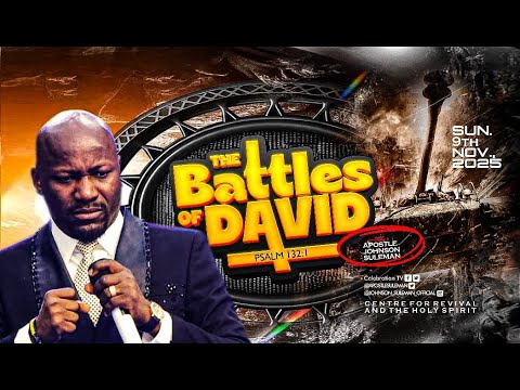 Full Message! THE BATTLES OF DAVID By Apostle Johnson Suleman || Sunday Service - 9th Nov., 2025