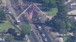Procession honors Sgt. Nicole Gee, Sacramento-area Marine killed in Kabul attack