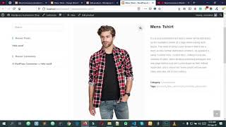 41. WordPress theme customization Bangla tutorial | Create an eCommerce website with Woocommerce.