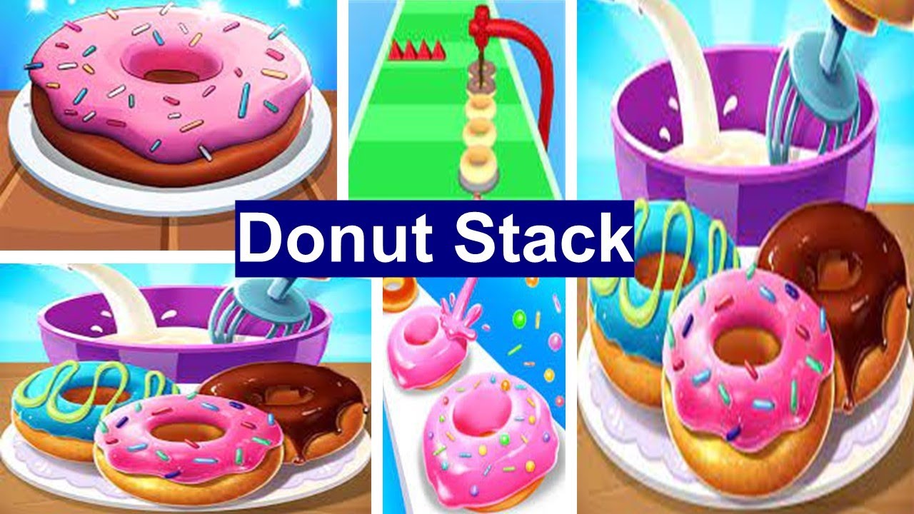Donut Stack  , Let's Play Game