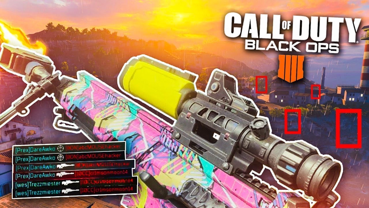 You've never seen an Black Ops 4 AIMBOT TRICKSHOT