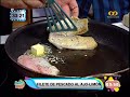 Con sabor: Filete de pescado al ajo-limón