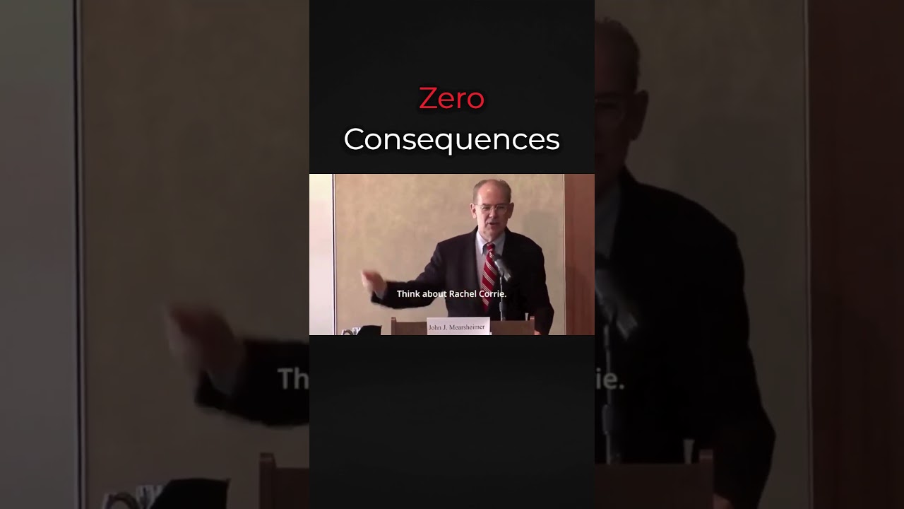 No One Gets Away With This—Except Israel