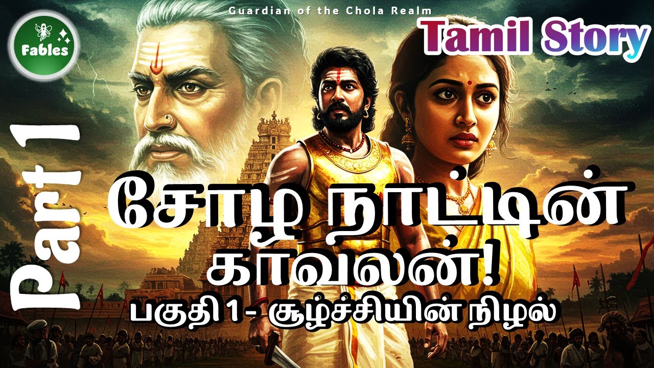 👑சோழ நாட்டின் காவலன், பகுதி 1: சூழ்ச்சியின் நிழல் | SOZHA NAATTIN KAAVALAN Chola History Tamil Story
