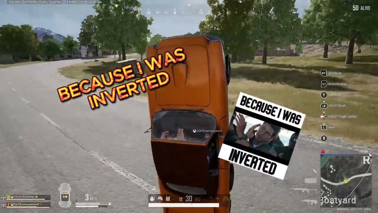 Pubg Because i was inverted