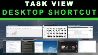 How to create Task View Shortcut | Windows 10