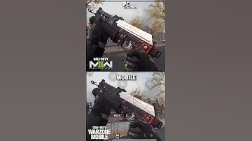 MINIBAK in Warzone Mobile vs Warzone 2.0 😱