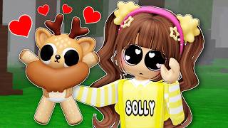 ADOPTING The BABY DEER in 99 Nights In The Forest
