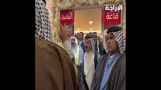 الأمير سلطان النواف الشعلان يزور قبيلة الرولة في العراق