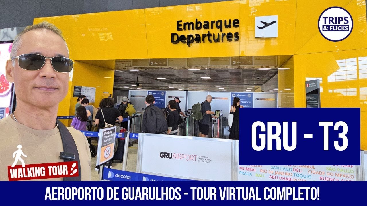 ✈️🌟 GRU T3 (Internacional): O Guia Completo para Partidas e Chegadas!