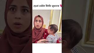 ayat zahir little queen 👑💐 #rajabvlog #rajabvlog #funny #rajatvlogs #funnyvideos #comedy #abbasfami